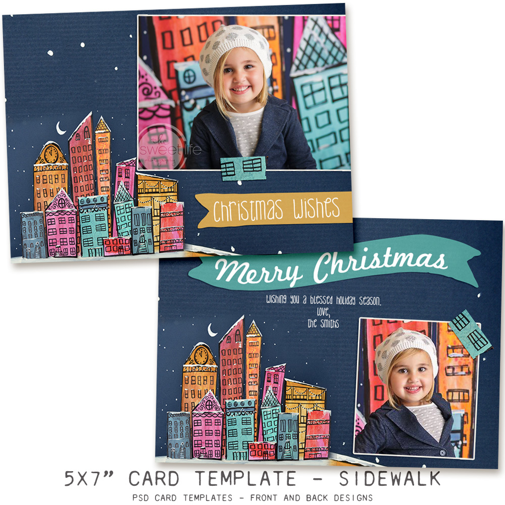 city sidewalks template